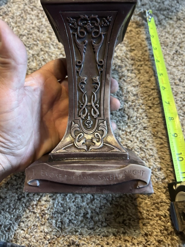 Devine Wiccan Goddess Wooden Statue
