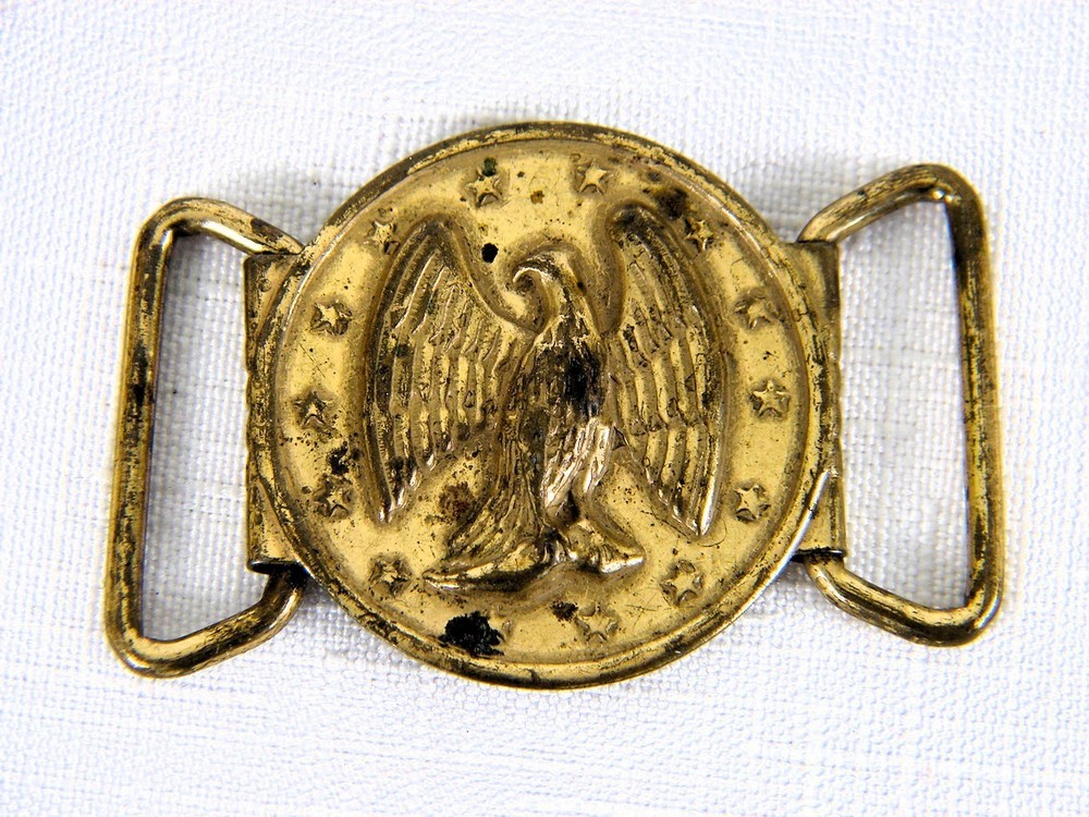 Vintage Gold Eagle Buckle