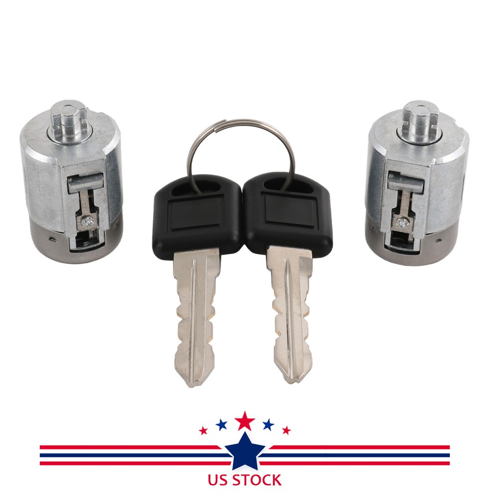 Ignition Key Switch Cylinder & Door Lock With Set 2 Keys For Chevy GMC Pickup