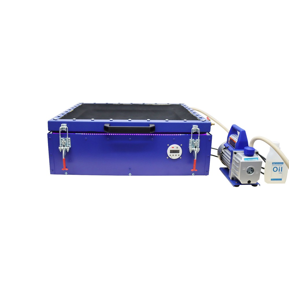 18*22in Vacuum UV Exposure Unit 110V for Precise Screens w/ Timer Function