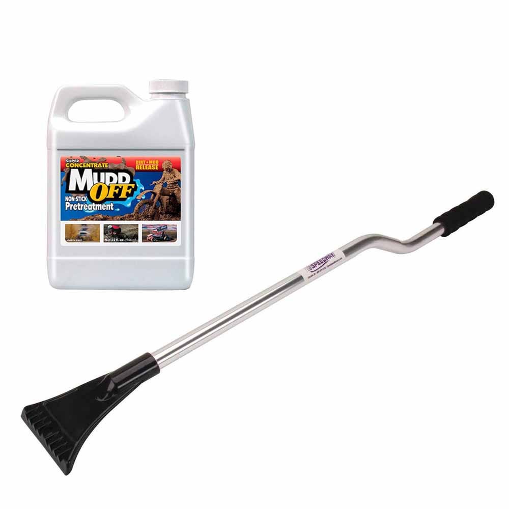 Mudd Off Mud Release Agent and Deluxe Mud Scraper Tool