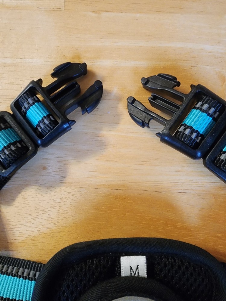 Canple Medium Dog Harness Blue/Teal, Great Condition