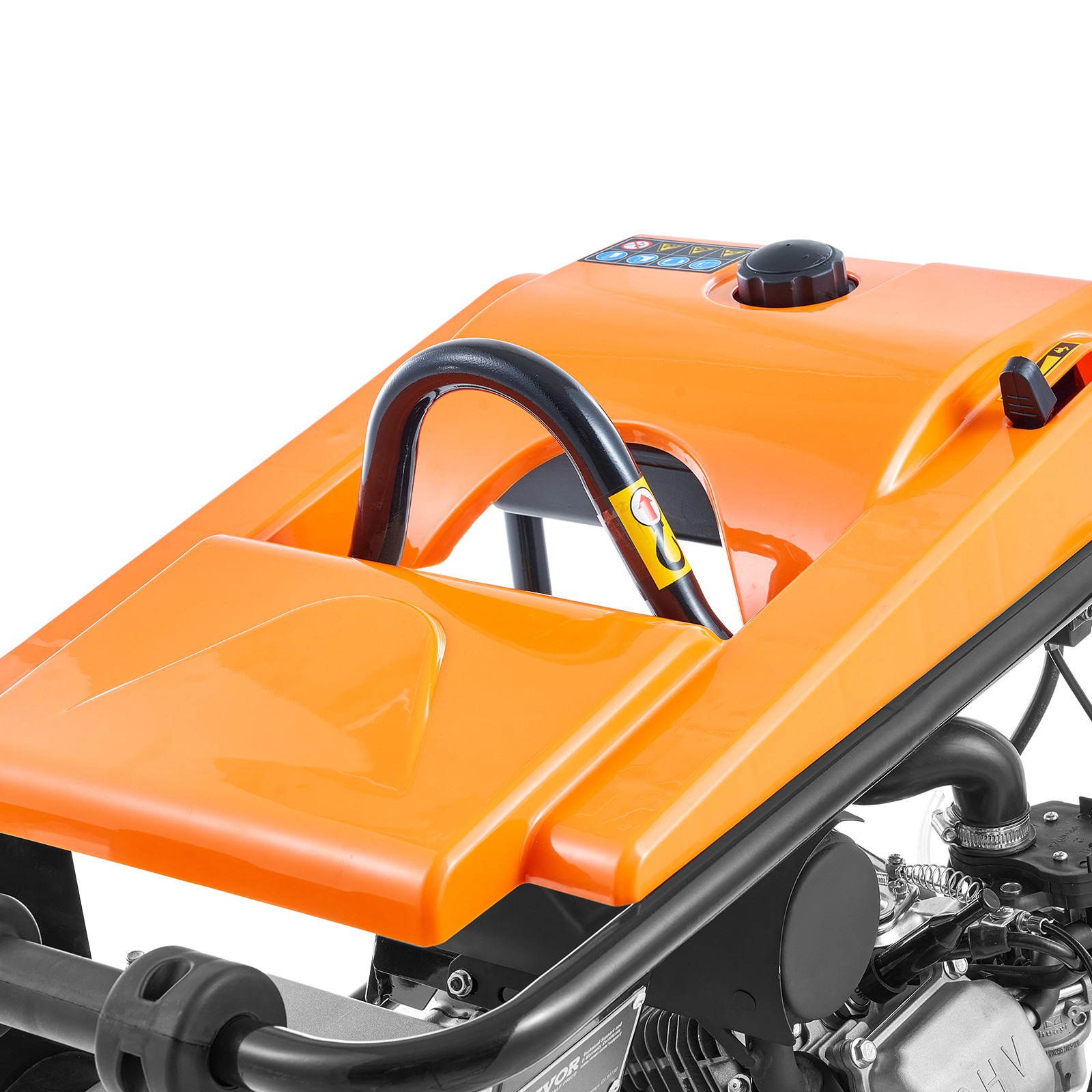 VEVOR 6.5 HP 196 cc Four-Spring Jumping Jack Vibratory Rammer Tamper Compactor