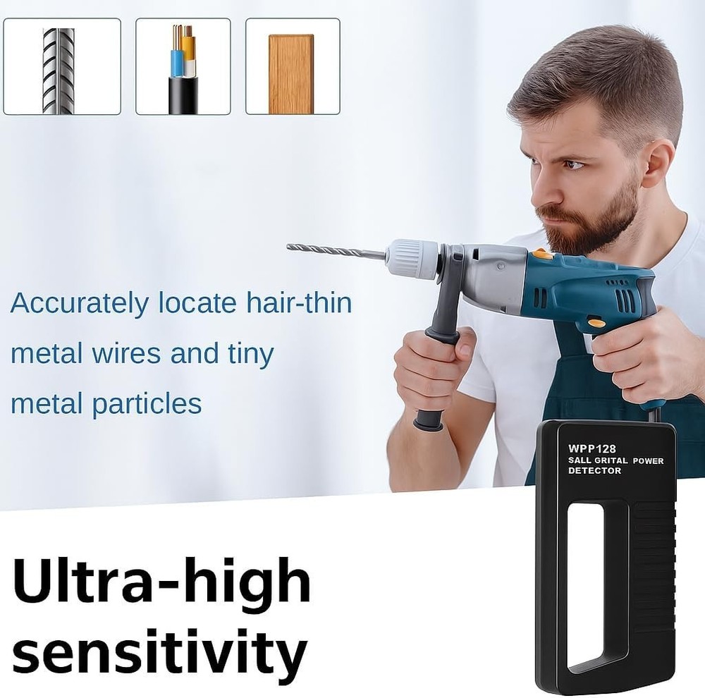 Lightweight Wall Scanner with LED Alerts – Perfect Tool for DIY & Construction