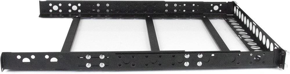 Open Box StarTech UNIRAILS1U 1U Fixed 19" Adjustable Depth Universal Server Rack