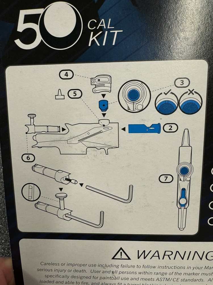 Planet Eclipse .50 kit for EGO/ETEK. NOS. Rare! *READ FOR COMPATIBILITY!*