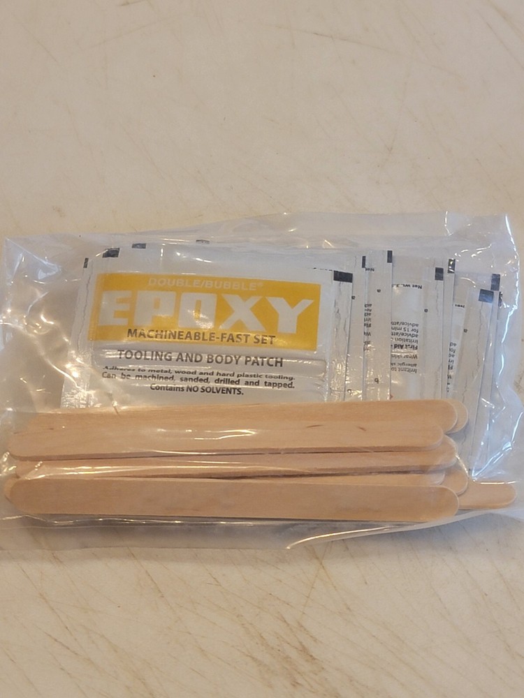 Hardman 4002-Bg10 Epoxy Adhesive, Double/Bubble Machineable-Fast Set Series,