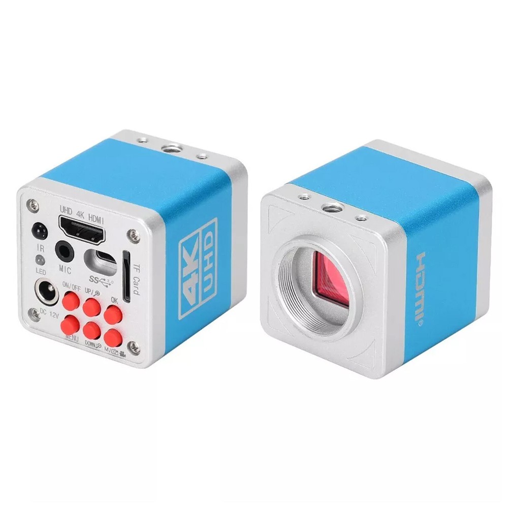 HY-6110 4K UHD Microscope Camera Camera USB Camera with 32G TF Card