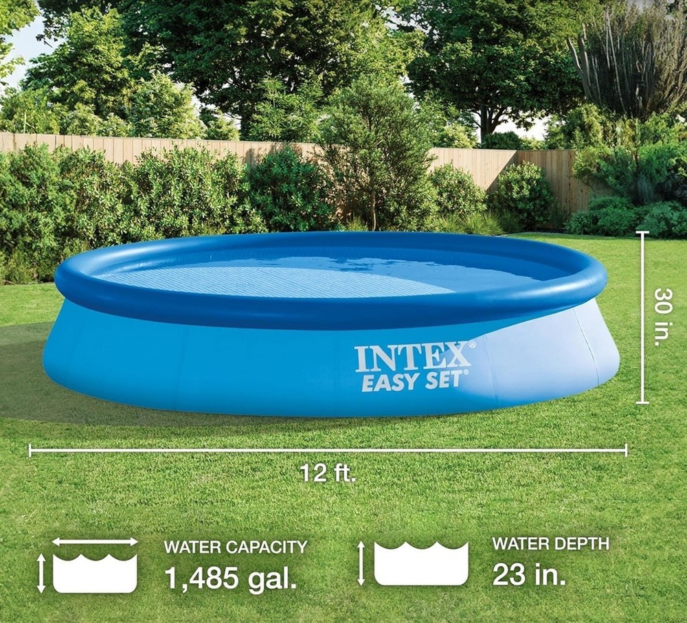 Intex 12ft X 30in Easy Set Pool Set 28131EH