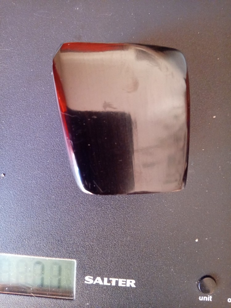 polished 71g Whitby Jet