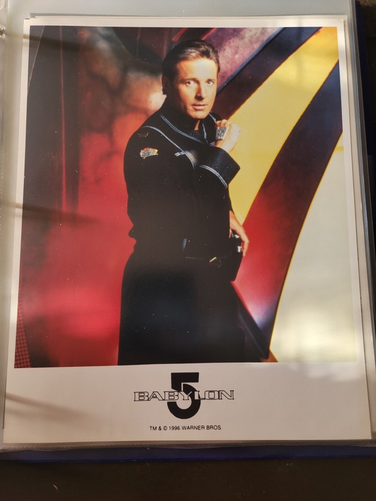 12 Different 8x10 Babylon 5 Characters photos