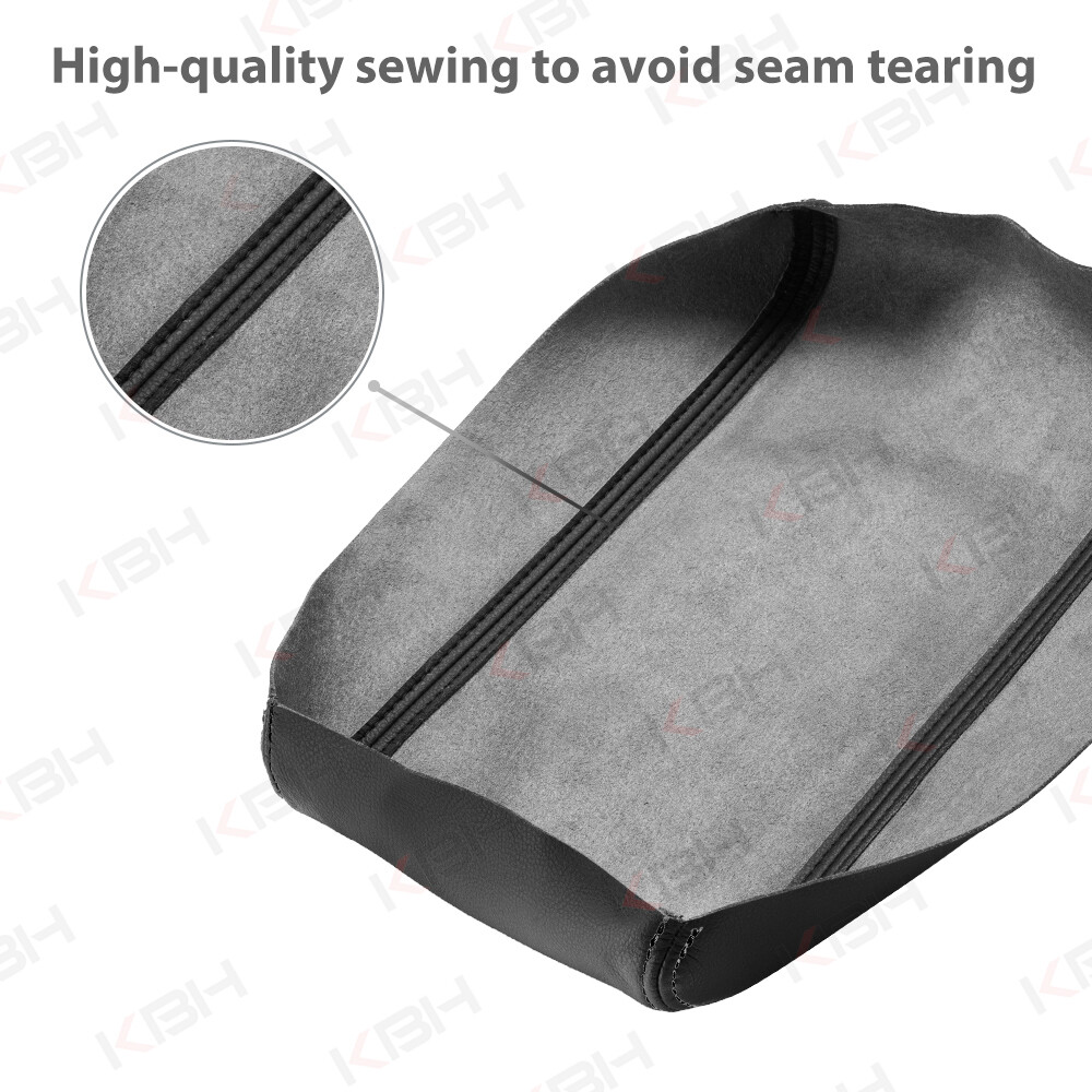 Fits 2012-2017 Toyota Camry Leather Center Console Lid Armrest Cover Trim Black