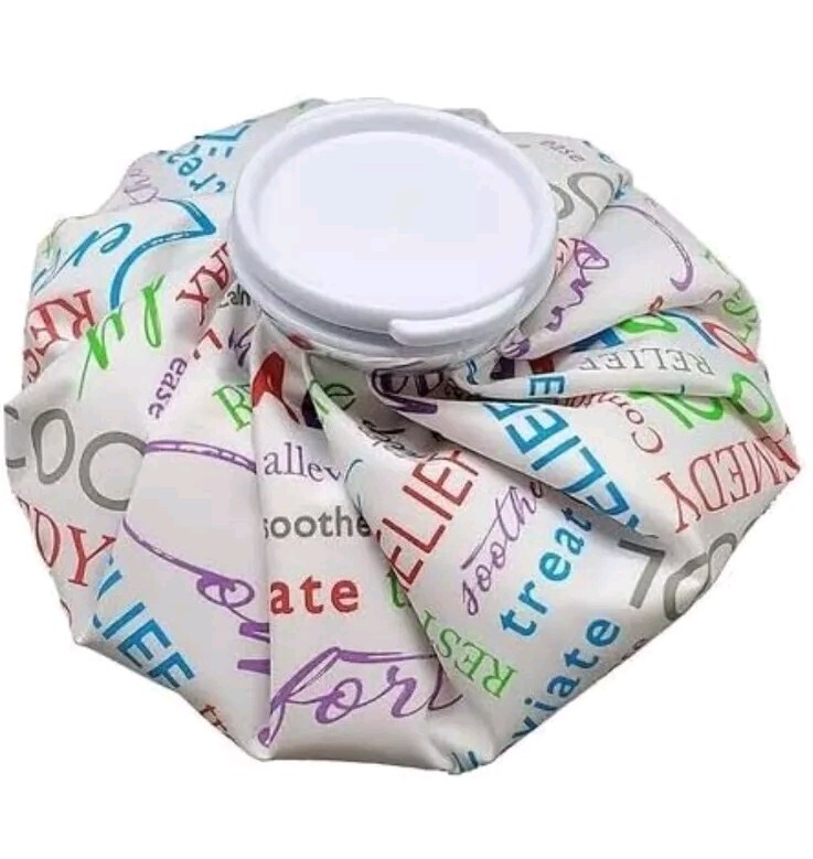 Large, Reusable Ice Pack - 2 Pack - Multi-colored