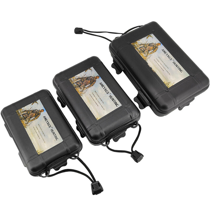 2X Portable Storage Box Arrowheads Sponge Case Archery BroadheadsTips Protector