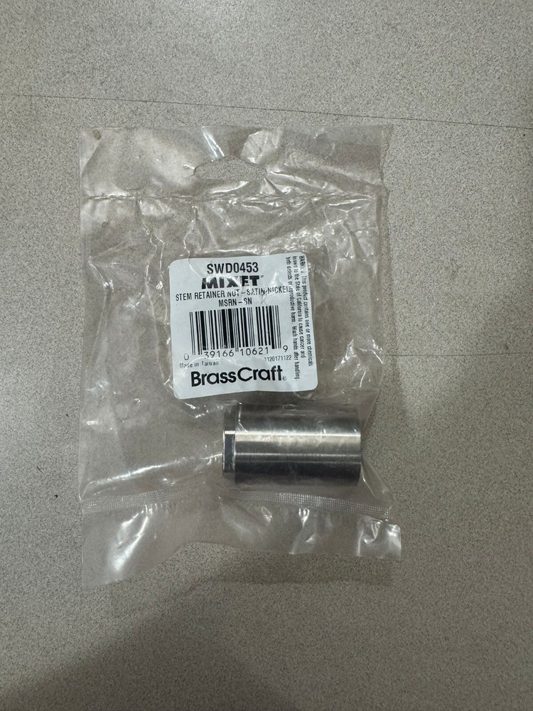 BrassCraft Mixet Stem Retainer Nut