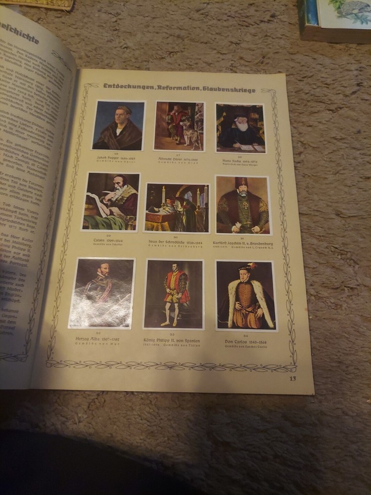 Ww1 German Card Book Completed