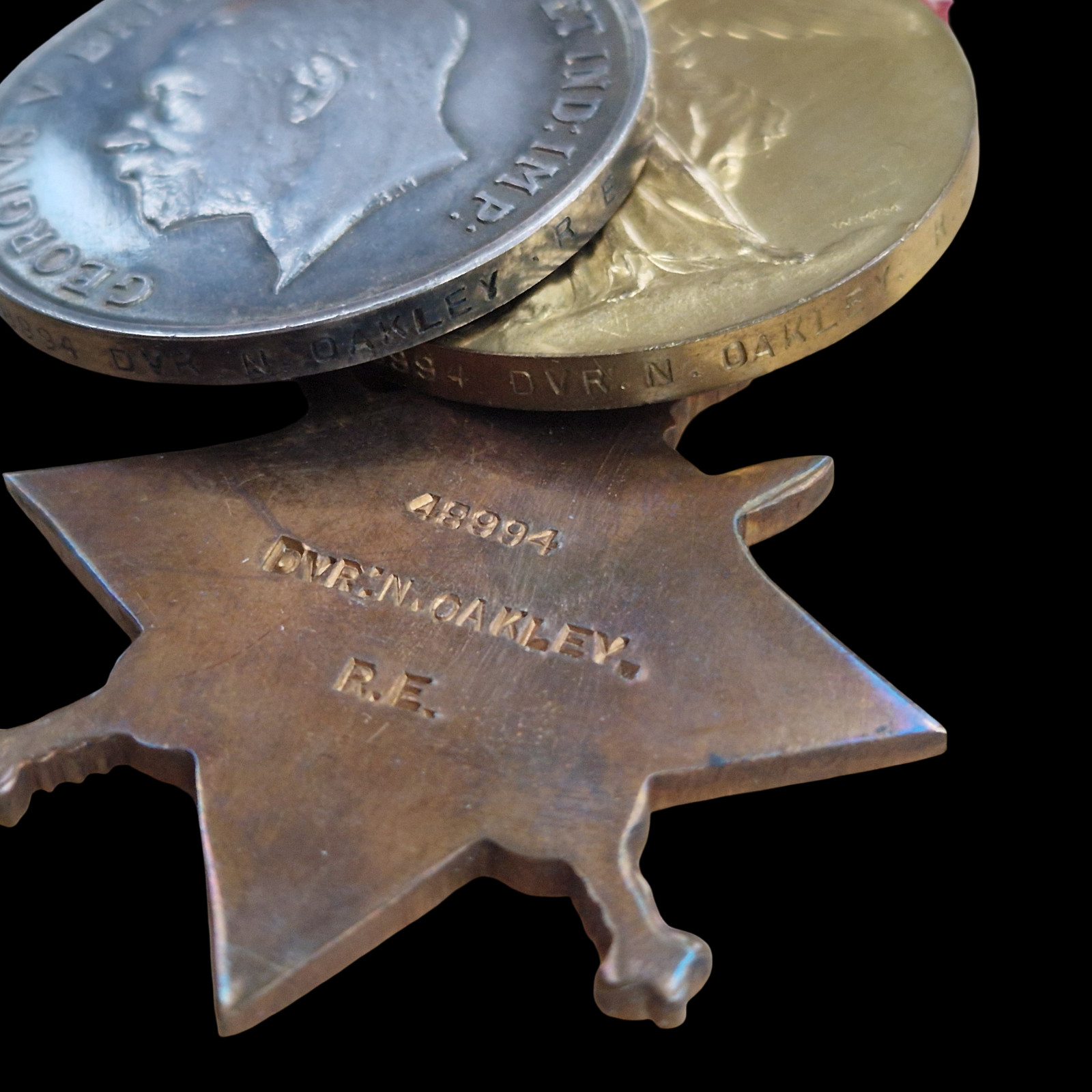 Brothers: 43rd CEF Canadians KIA 1918 Medal Pair Memorial Cross RE Forfar Angus