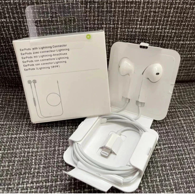 Original Apple Earphones For iPhone 8 X 12 13 11 14 PRO Max Headphones