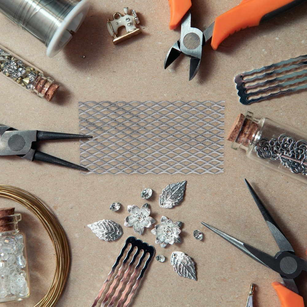 Electroplated Titanium Mesh Electrode Jewelry Making Plating Tool