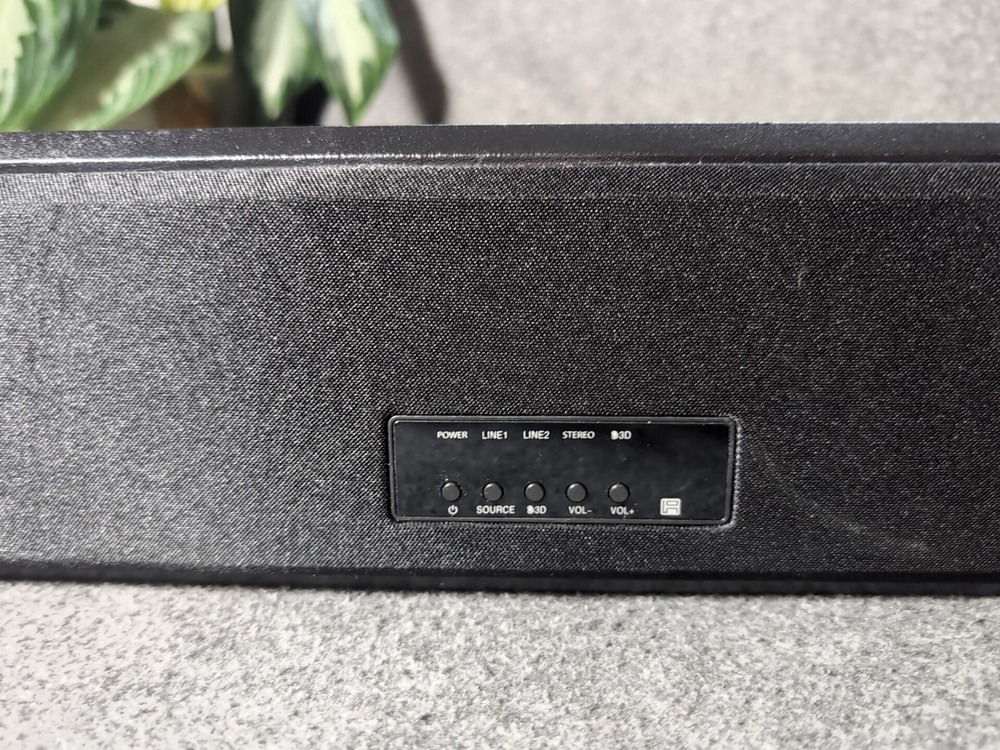 Coby CSMP88 3D Sound Bar - With Remote - Tested