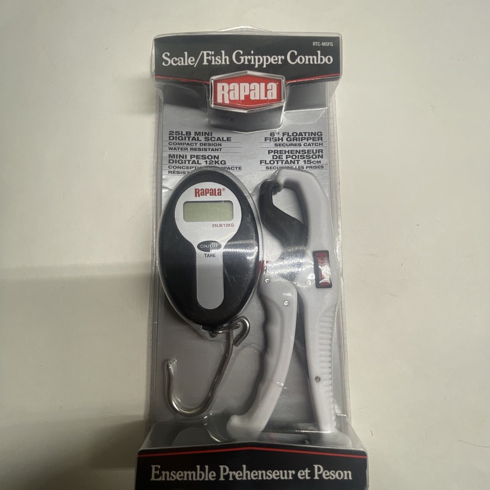 Rapala 25lb Mini Scale & Fish Gripper Combo RTC-MSFG