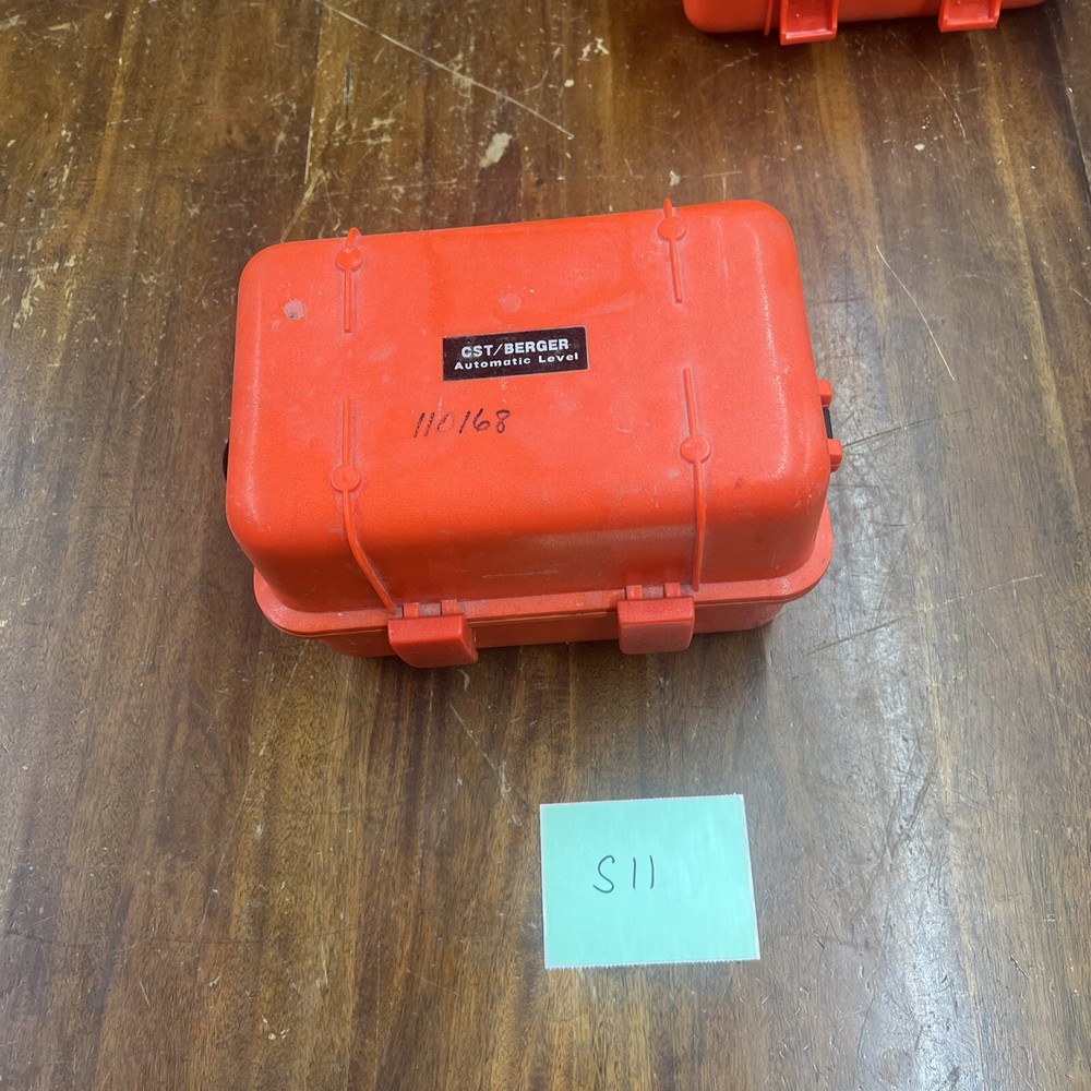 CST/Berger Automatic Level 22x With Hard Case Orange