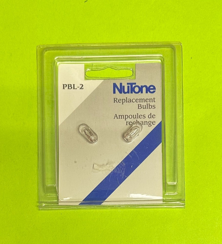 NUTONE PBL-2 DOORBELL BUTTON REPLACEMENT BULBS 2-PACK