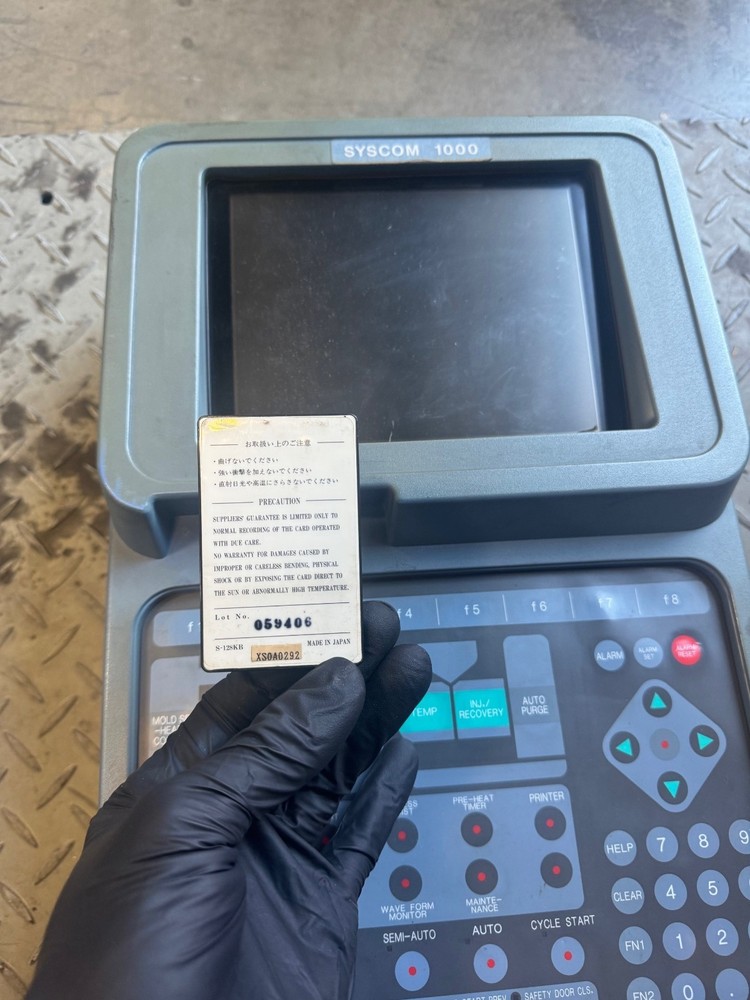 controller off a JSW 60 ton injection molding machine