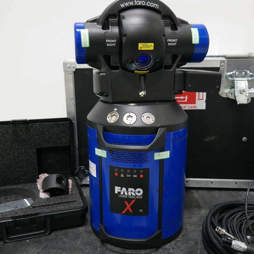 FARO Laser Tracker X V2 with Master Control Unit In Case with Accessories