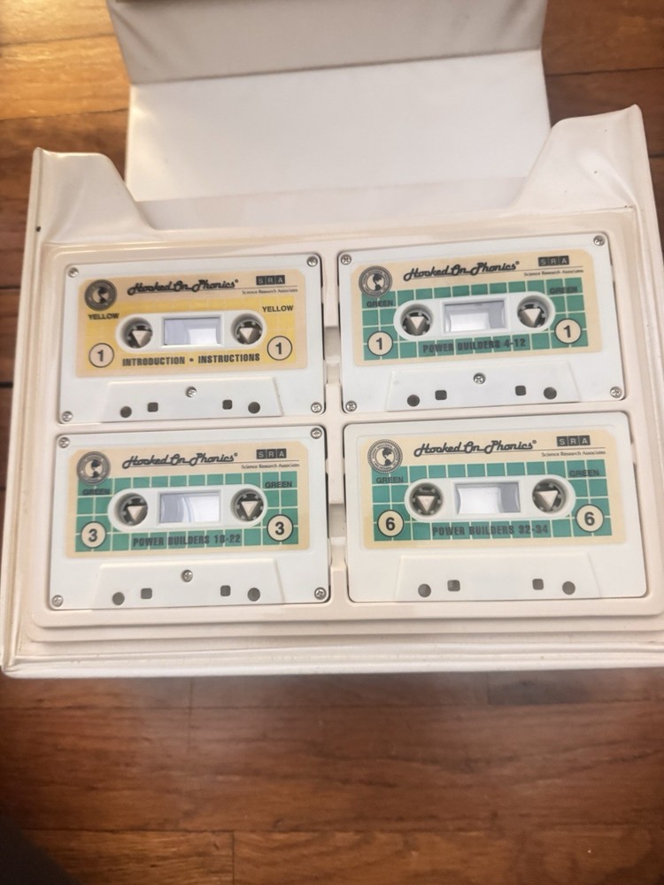Hooked on Phonics SRA Your Reading Power Program Set w/ Cassettes & Workbooks