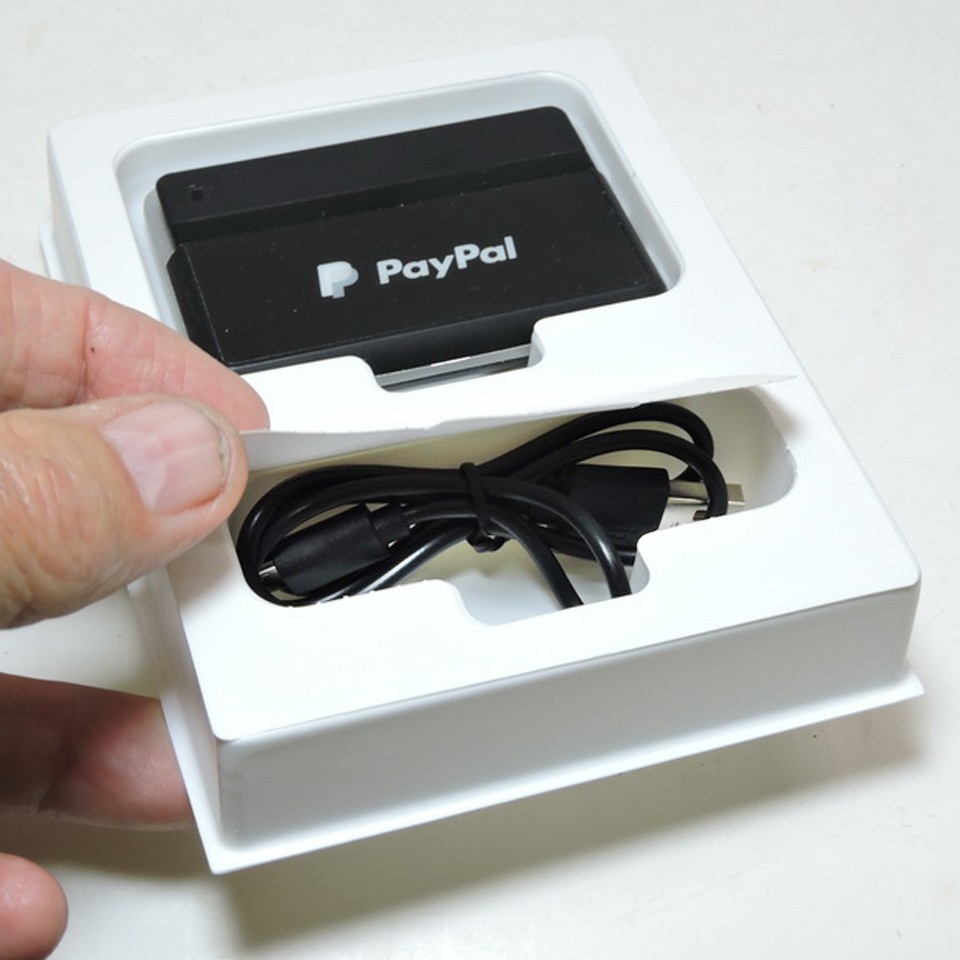 PayPal "HERE" Chip and Swipe Card Reader, Never Used