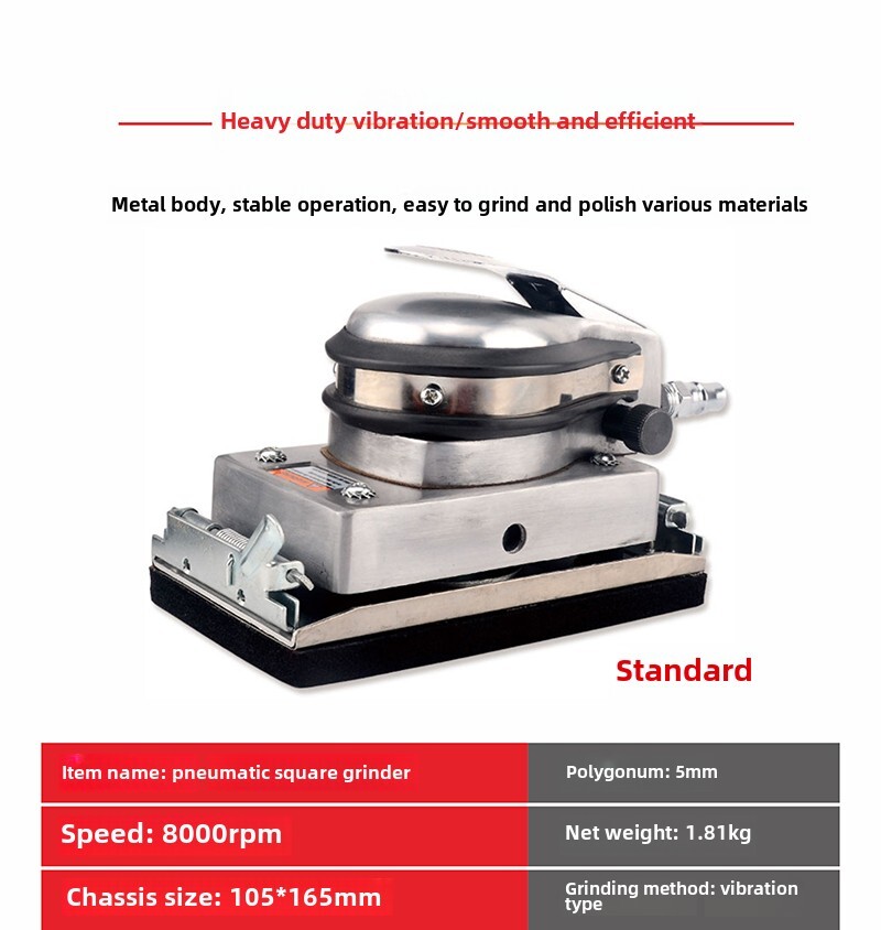 Rectangular Pneumatic Sanding Machine Polishing Machine Sandpaper Machine