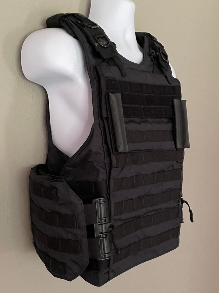 PROTECH Tactical Armor Carrier Medium Navy Molle First Spear Tubes