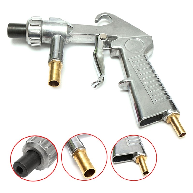 Sand Blaster Kit Practical Sandblaster with Hose Nozzle Tip Abrasive Tool