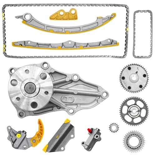 14510-R40-A01 Timing Chain Kit with VVT Camshaft Adjuster & Water Pump for