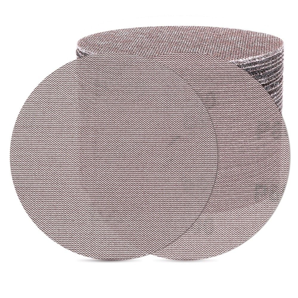 50 Pcs 6 Inch Grid Sanding Discs, 800 Grit Wall Sanding Discs