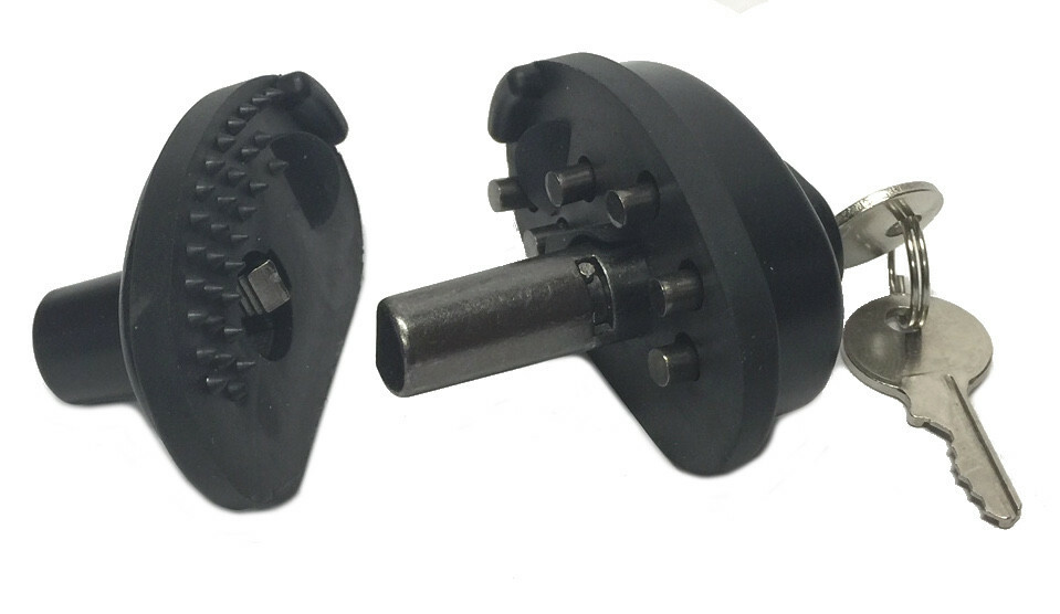 Set of 5 Keyed Alike Trigger Gun Locks Safety Universal Firearms Pistol Shotgun