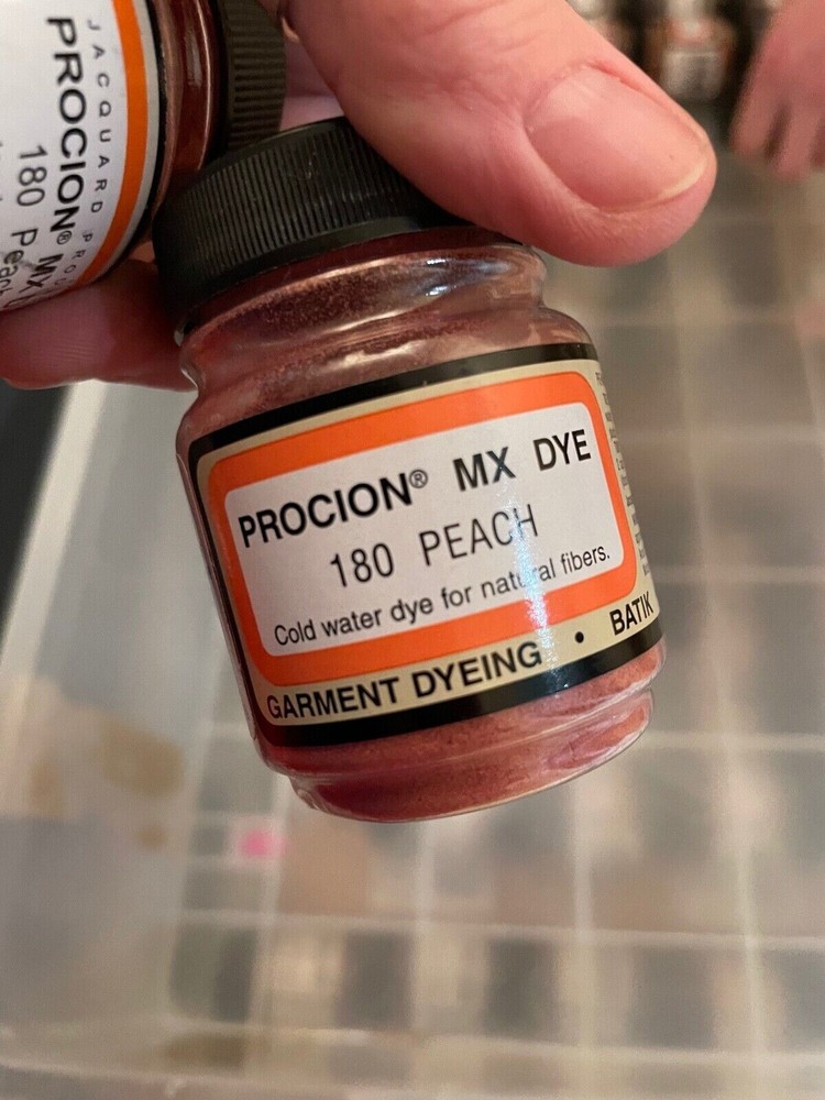 3 pack Jacquard Procion Mx Dye, 2/3-Oz Peach 180