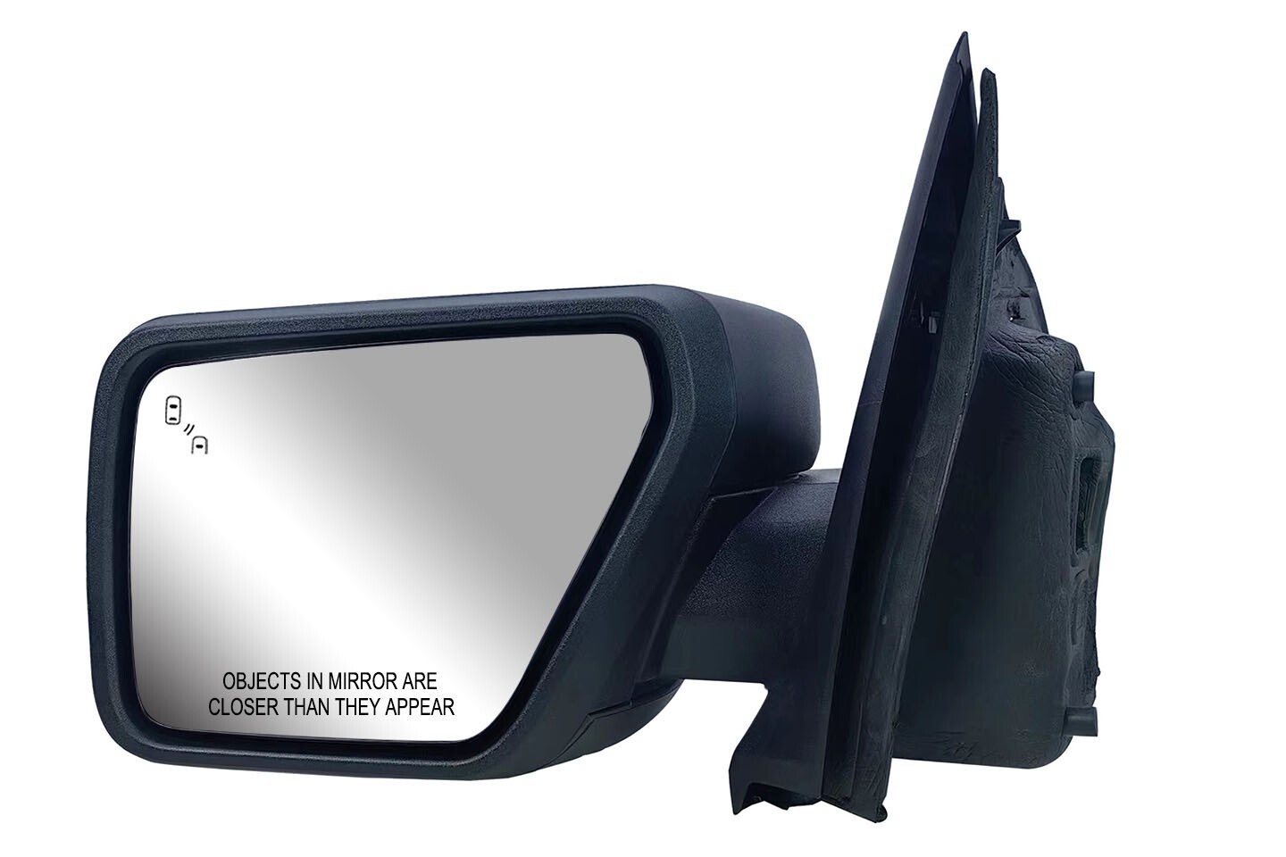 Pair Right+Left Side Mirror with BLIS and Light Manua Fold for 21-24 Ford F-150