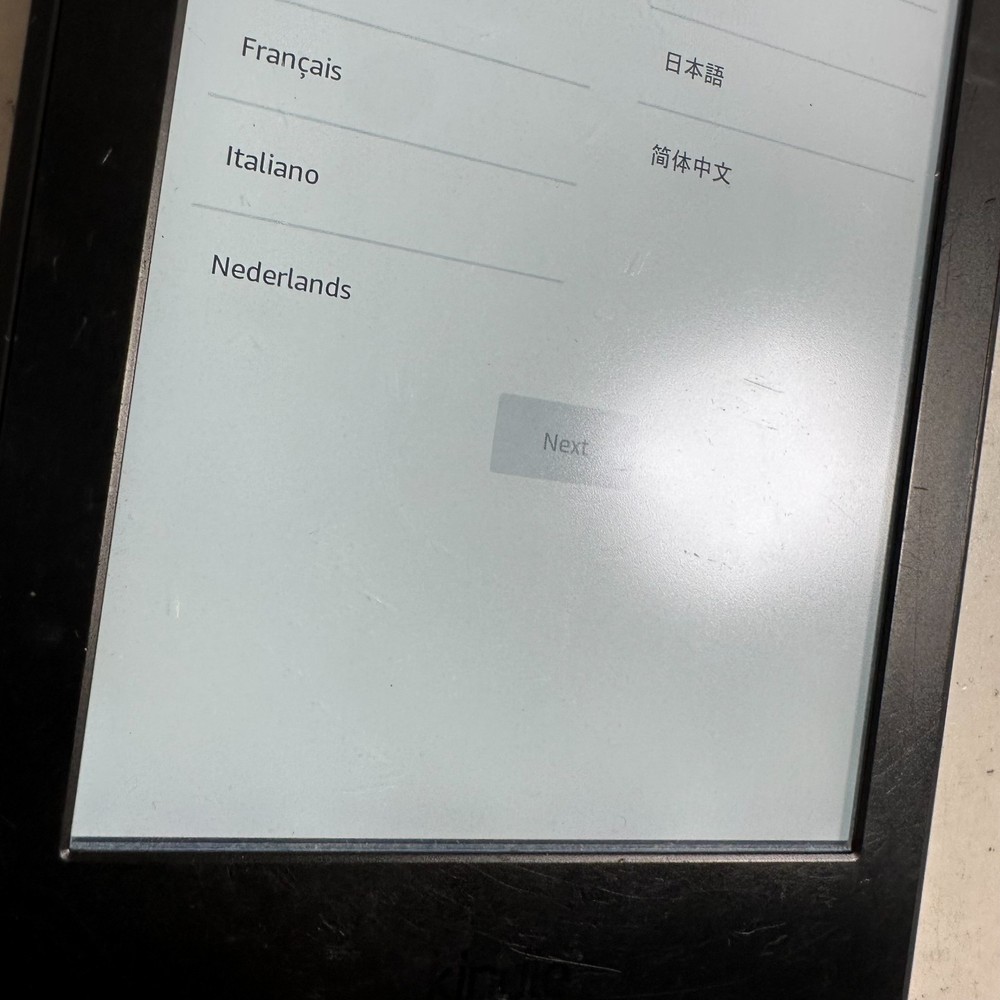 Amazon Kindle Paperwhite 6th Generation Black Wifi Handheld eBook Reader