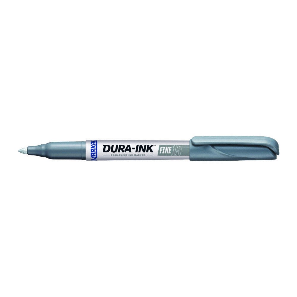 MARKAL 96027 Permanent Marker,Silver,Fine 45CH04