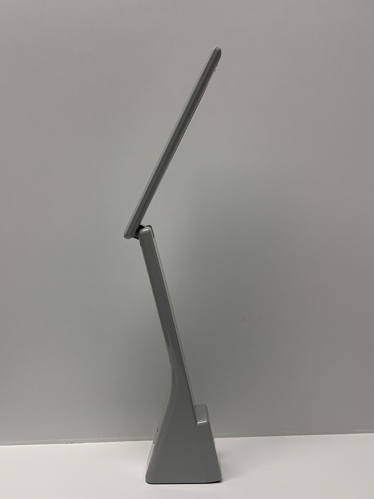 Living Glow Rechargeable Table Reading Lamp 3 Light Modes Adjustable Foldable