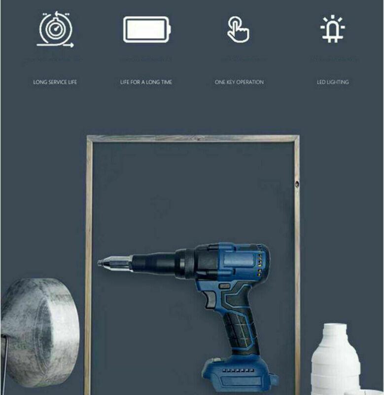 Electric Automatic Pneumatic Riveter Rivnut Nutsert Gun Rivet Nut Tool