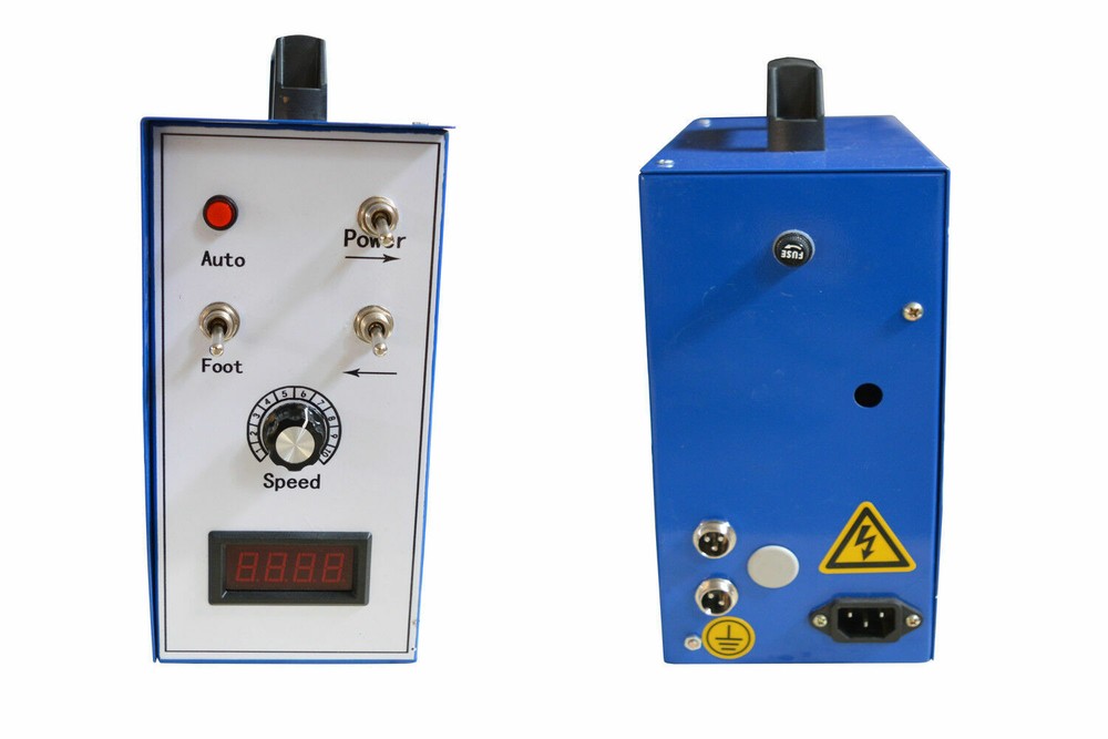 110V 2200LB Digital Welding Turning Rolls Welding Roller Rack with Control Box