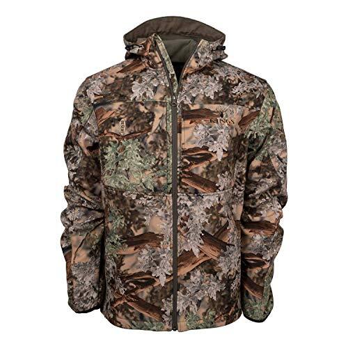 KC1 Two-Layer Soft Shell Hooded Jacket DS Large