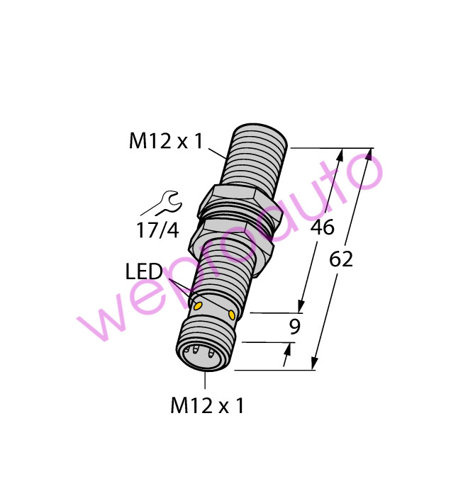 TURCK BI2-M12E-AD4X-H1141 4406510 Inductive sensor ✦KD