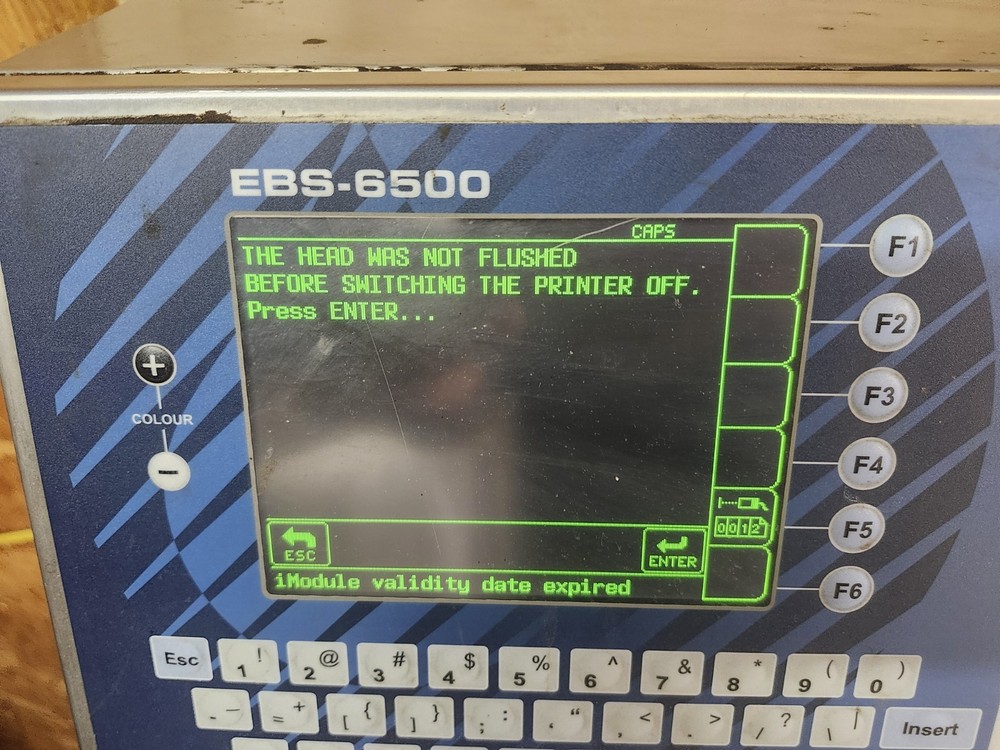 EBS 6500 INK-JET Printer system Free shipping