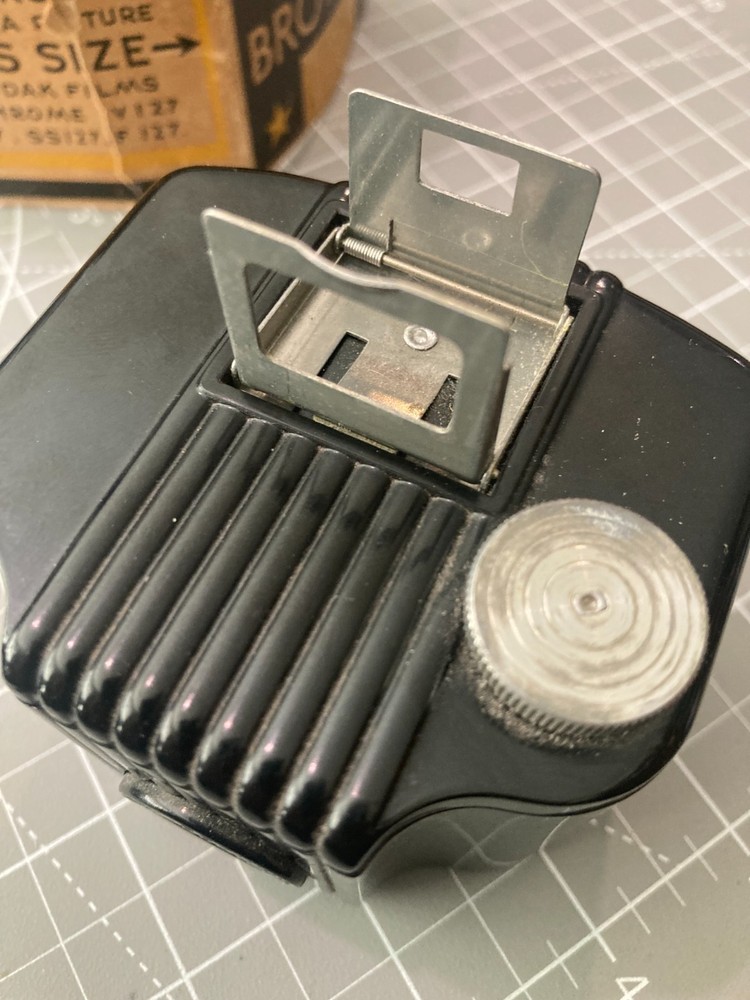 VINTAGE Early Brownie Camera In very nice Condition "Baby Brownie"