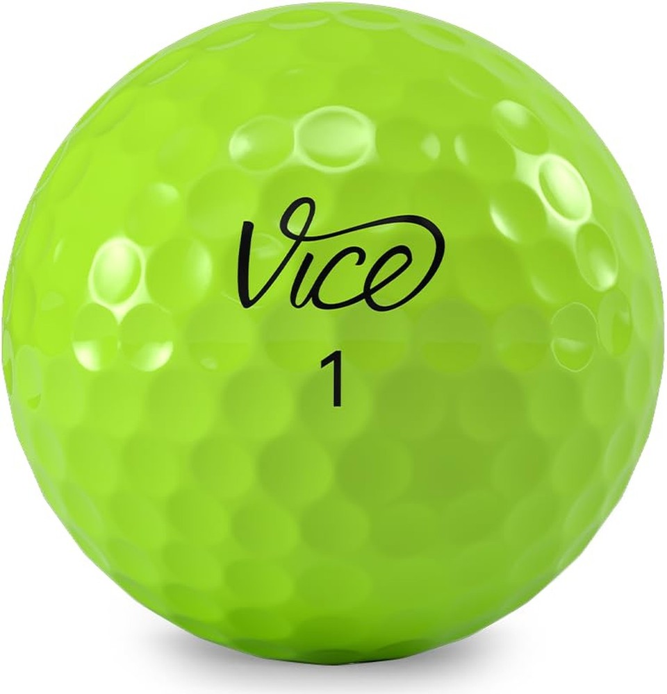 VICE Pro Soft Golf Balls NEON LIME