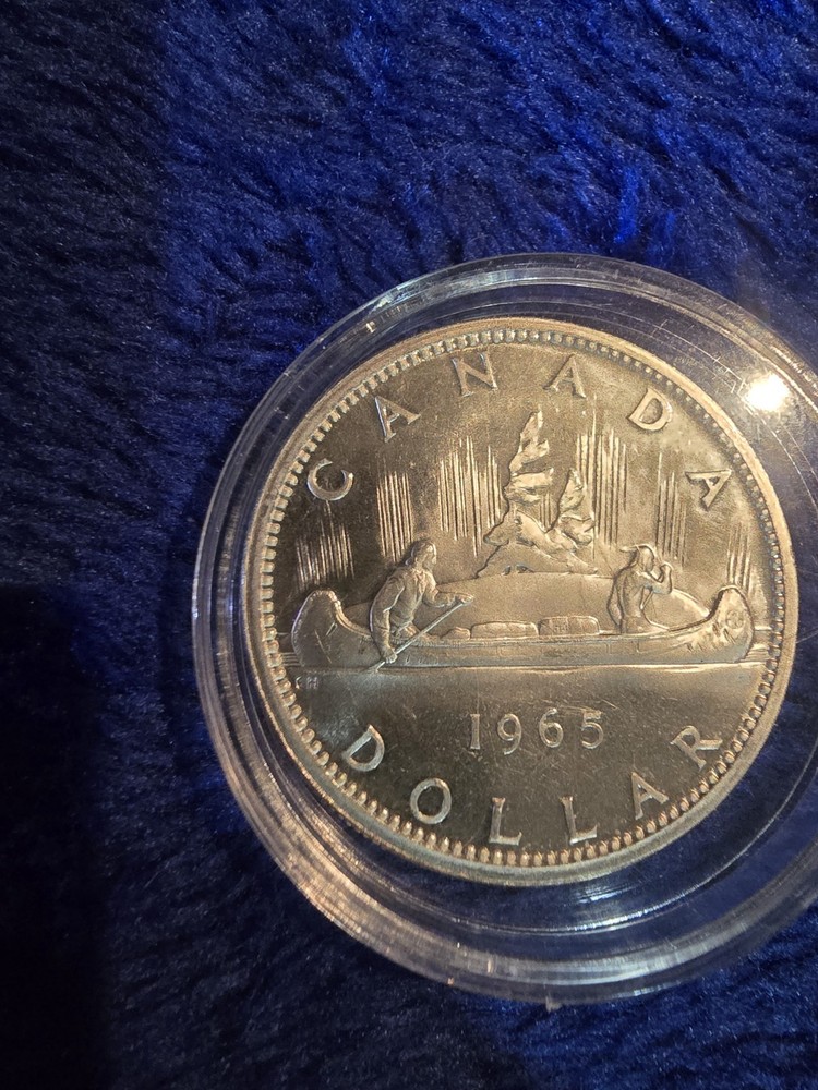 1965 Canada Silver Dollar - Elizabeth II (#1)